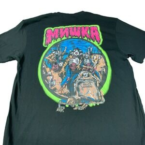 Mishka Death Adders Graphic T Shirt XL Black‎ Death Adders Streetwear Horror NEW